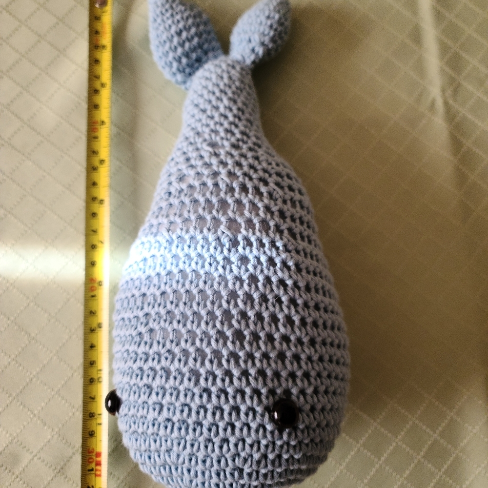 Amigurumi Crochet Stuffed Animals: Whale